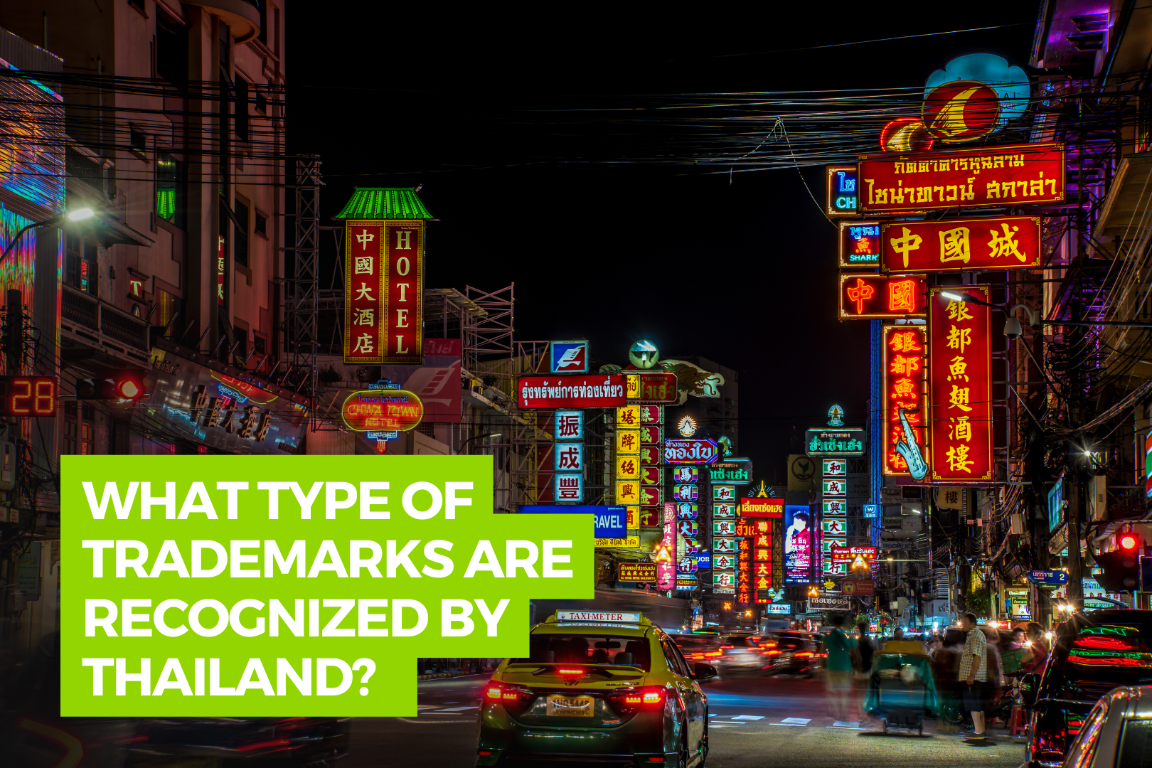 What Type of Trademarks are Recognized by Thailand